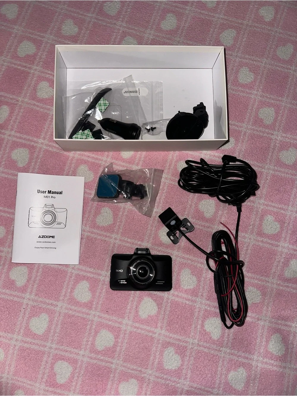 M01 Pro Dash Cam - Black